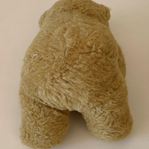 Vintage Teddy Bear Stuffed Animal Plush Toy Brown/Beige 1980s 9" - Picture 8 of 9